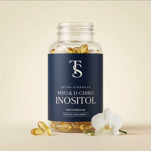 TS Inositol Myo & D-Chiro, frasco de 60 capsulas